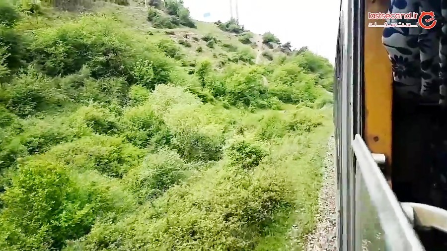 در مسیر قطار تهران به ساری